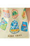Crew Neck Short Sleeves T-shirt with Jurassic World Print - 5