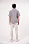 Apaj Collar Short Sleeve Men's Shirt - 4