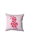 Pink Heart Patterned Leopard Pillow, Gift