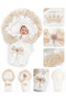 Cotton and Lace Outer Swaddle Blanket