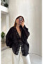 Black Transparent Lace Shirt - 5108 - 2