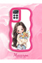 Redmi Note 11 Pro 4g Compatible Case Camera Protector Red Silicone Couple Phone Case Girl Pattern - 2