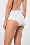 Women's Lycra Ribbed Lace High Waist Panties 2-Pack 929/White - 5