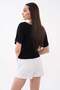 Women's Boat Neck Stone Detailed Blouse - 5