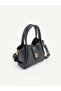 Lavina Women's Handbag and Shoulder Bag with Buckle Detail and Adjustable Strap - 4