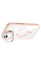 iPhone 16E Case with Camera Stand, Magsafe Compatible, Transparent Back, Silicone Tgco - 3