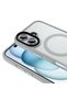 iPhone 16 Plus Case Magsafe Supported Camera Raised Matte Anti-Fingerprint Silicone Omsy - 3