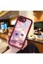 iPhone 17E Compatible Case Camera Protector Burgundy Silicone Couple Phone Case Cat Pattern