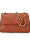 Quilted Crossbody Purses for Women Small Ladies Shoulder Bags with Chain Trendy Clutch Purse Cute Designer Bag