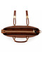 Women's Shoulder Bag Crossbody Strap Premium Soft Textured Raven Large Volume 4 Compartments 40X27X10 cm - 4