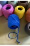 Raffia Paper Yarn 50 Gr 65 m 100% Paper Bag Hat Supla Runner Knitting Thread - 3