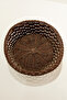 Wicker Look Rattan Bread Basket Plastic Mesh Serving and Presentation Basket (4 Models 2 Color Options) - 3