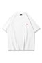 Unisex Oversized T-Shirt "The Heart" Loose Fit Oversized White T-Shirt