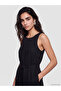 Gencc Quality Linen Blend Women's Shorts Jumpsuit with Belted Waist - 2