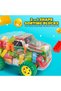 Shape Sorting Truck Toy 2 in 1 Educational Building Blocks Color Learning Toy for Kids 1+ Years - 2