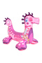 Seahorse Kids Inflatable Ride-On Pool Float Raft with Handles, PVC - 2