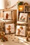 Musician Animals Patterned 4-Piece Children's and Baby Pillow Cover Set - 2
