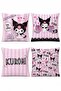My Friend Kuromi Patterned 4-Piece Children's and Baby Pillowcase Set - 3