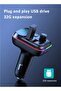 1 Pc Wireless Bluetooth 5 Car Fm Transmitter Mp3 Player Handsfree Pd 20w Qc3 0 9 Led - 7
