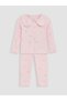 Pink Baby Collar Floral Baby Girl Set