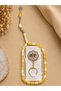 Amber-Look Resin Prayer Beads |   33's |   Kaaba Patterned Keychain with Gift |   Gift Prayer Beads - 2