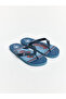 Peak New Season Navy Blue Printed Men's Flip Flops