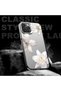 Samsung Galaxy A36 5g Compatible Silicone Edge Hard Back Case Couple Phone Case with Floral Pattern - 6