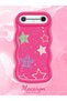 Tecno Spark Slim Compatible Case Camera Protector Red Silicone Couple Phone Case Star Pattern - 2