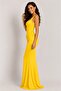 Maxi Length Adjustable Corset Detailed Dress – Yellow - 2