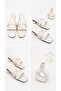 Women's Beige Flat Sole Daily Slippers Panita - 3