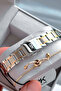 Original Women's Watch Silver Gold Color - Steel Strap - Japanese Machine - Waterproof - with Special Box Dkby2064C3 - 7