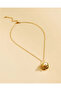 Women Gold 2 Piece Necklace Set - 2