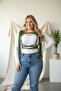 Large Size Khaki Women's Leather Belt with Tassels Body Accessory