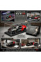 Hypercar Engine Alarm Clock Red with Light Sound & Water Mist Effects, Zinc Alloy Die-Cast Car Clock, Openable Doors & Hood, Pull Back Action, Desk Clock for Home, Office & Car Enthusiasts - 4