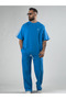 Blue Striped Men's Suit Coc3296 - 4