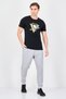 Men Sportswear Fit Short Sleeve Fanatics Football T-Shirt, Black - 2