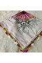 Handmade Needlework Writing, Scarf, Yemeni, Mevlit Cover, Head Cover, 4 Sides Embroidered, 100% Cotton, 100*100cm - 8