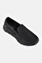 Men Go Walk 5 Convinced Slip On Walking Shoes, Black