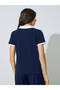 Plain Polo Neck Regular T-Shirt - 6