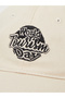 Beige Embroidered Baseball Cap - 3