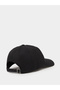 Black Embroidered Baseball Cap - 4