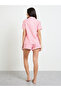Single Stripe Pocket Ss Shirt & Short Set - 5