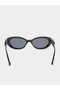 Bow Arm Design Cat Eye Sunglasses - 4