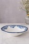Porcelain Velour Navy Fulya Bowl 26cm Single - 2