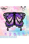 (eb191-Adults)Butterfly Wings for Women Holiday Party Butterfly Costume for Women Women Fairy Ladies Cape Nymph Pixie Cloak Children Adults Role Play Costume Set With Mask And Headgear - 2