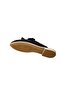 Women's Flat Thin Sole Closed Front Pearl Detailed Knitwear Slippers - 4