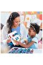 Magnetic Alphabet Letters Kit 208 Pieces with Magnetic Whiteboard | 2 Sets Uppercase & 6 Sets Lowercase Letters | Dry Erase Marker, Eraser & Flash Cards | Educational Learning Toy for Kids Ages 3+ - 4