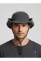 Premium 100% Cotton Washed Safari Hat - Outdoor and Camping Hat with Chin Strap, Wide Brim - 4