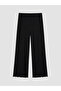 Lcw Dream Black V-Neck Lace Detailed Women's Pajama Set - 8