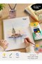 Painting Series 25X35 cm 40 Sheets Spiral Drawing Notebook + Watercolor Set |   For School, Hobbies, and Artistic Work - 3